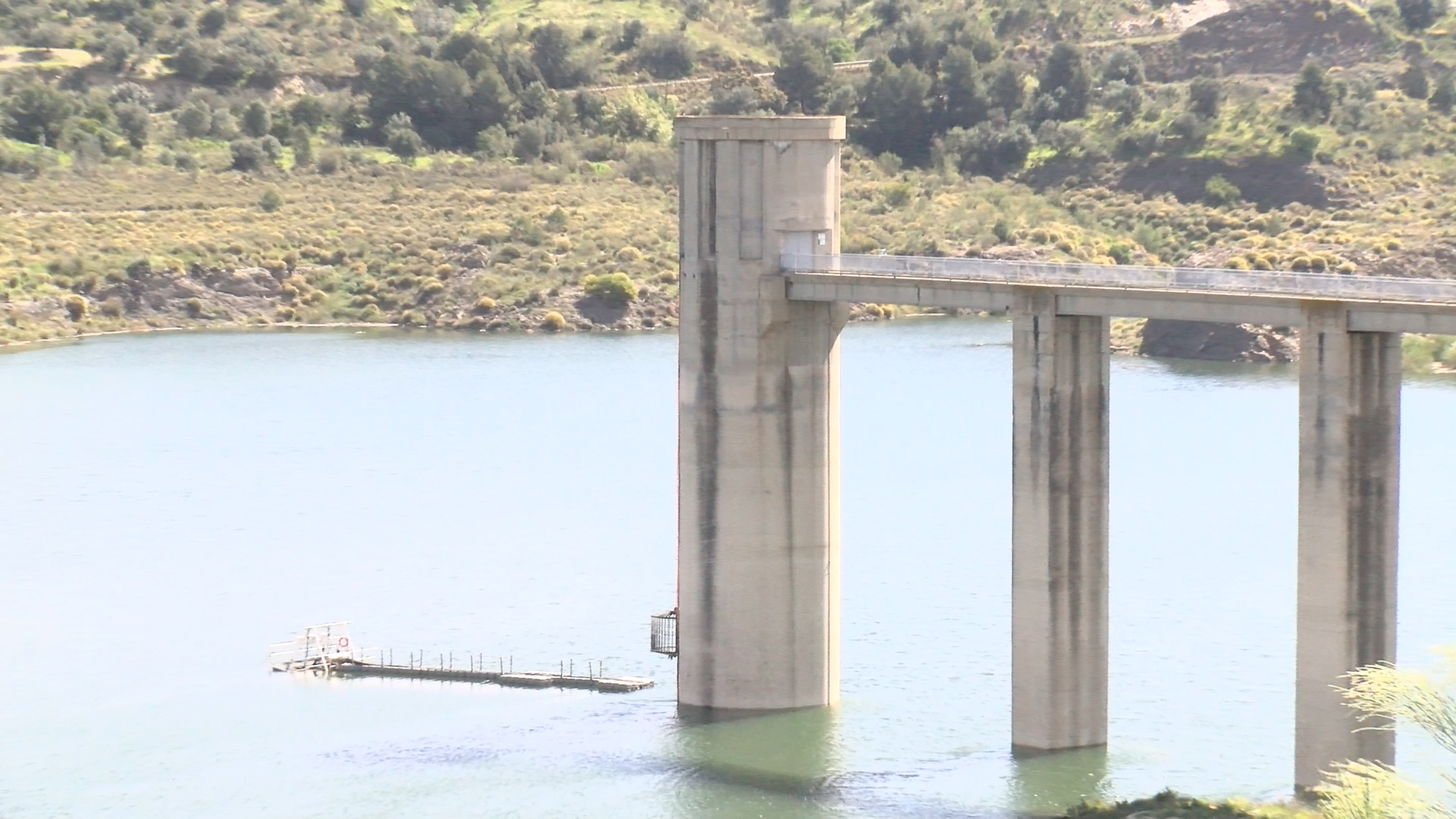 El embalse de la Viñuela aumenta en más de 30 hm3 su capacidad
