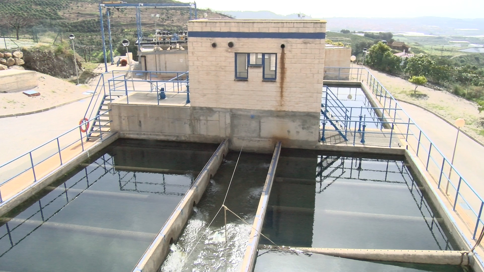 El sistema de potabilización permite controlar la calidad del agua en cada etapa
